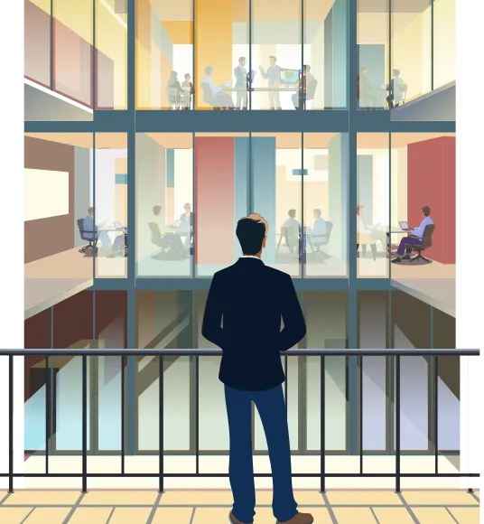 Transparenz illustriert